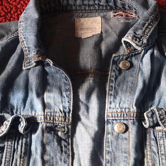 AE Ripped Jean Jacket - Picture 2 of 2